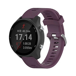 Bracelet de remplacement compatible pour Garmin Forerunner 245/245M Breathing Surface Viloet fonce