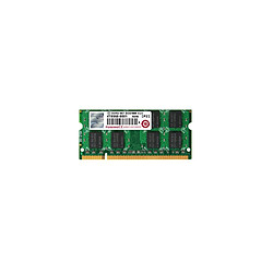 RAM PC Portable SODIMM Transcend JM488Q643A-6 DDR2 667Mhz 1Go PC2-5300S CL5 - Occasion