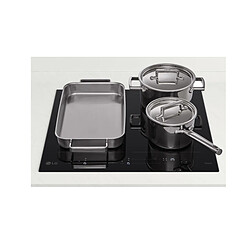 Table de cuisson induction 60cm 4feux 7400w noir - CBIZ2437B - LG