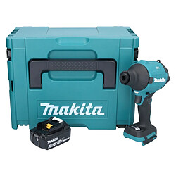 Makita DAS180F1J Souffleur à poussière sans fil 18V Brushless + 1x Batterie 3,0Ah + Coffret Makpac - sans chargeur