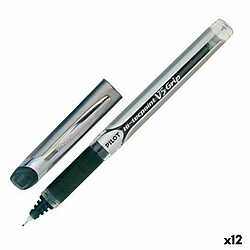 Crayon Roller Pilot V5 Grip Noir Ballon 0,3 mm (12 Unités)