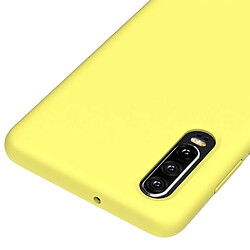 Avis Wewoo Coque Étui de protection en silicone couleur unie anti-gouttes pour HuP30 (jaune)