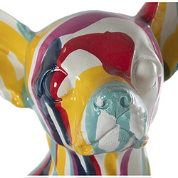 Avis Figurine Décorative Alexandra House Living Multicouleur Plastique Chien Peinture 14 x 19 x 28 cm