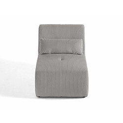 Lisa Design Onyx - fauteuil sans accoudoirs - en velours côtelé pas cher