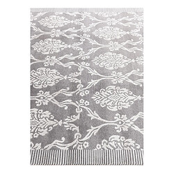 Vidal Tapis de laine 241x173 gris Darya pas cher