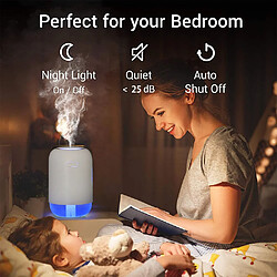 Universal Humidificateur d'air Diffuseur d'huile essentielle rechargeable Humidificateur d'air sans fil Diffuseur d'arôme USB Humidificateur à ultrasons Atomisateur