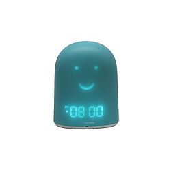 Urbanhello REMI Meilleur Réveil Enfant Jour Nuit pour dormir plus Babyphone Veilleuse & Berceuse Suivi du Sommeil Bleu