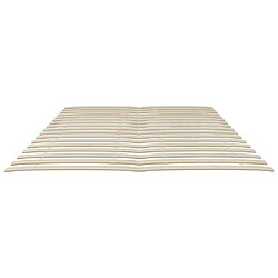 Vidaxl Sommiers à lattes avec 34 lattes 2 pcs 80x200 cm