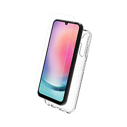 My Way Myway Coque pour Galaxy A25 5G Souple en TPU et Protection d'Écran en Verre Trempé Transparent