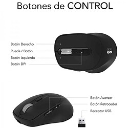 Souris Subblim SUBMO-EDCON01 Noir (1 Unité)