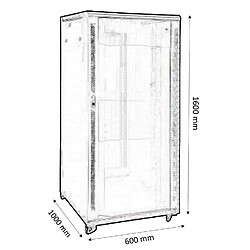 Acheter Kimex Rack Baie de brassage 19'', 600x1000mm, 33U