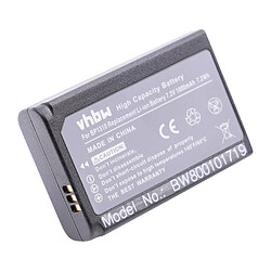 vhbw batterie compatible avec Samsung NX5, NX10, NX11, NX100, NX200 appareil photo APRN (1000mAh, 7,2V, Li-ion)