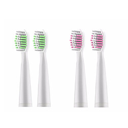 YP Select Brosse À Dents Électrique Usb Charge Onde Sonore Vibration Adulte Brosse À Dents Cheveux Doux - Blanc Bleu