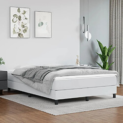 Maison Chic Matelas de lit à ressorts ensachés, Matelas doux Blanc 140x200x20 cm -GKD41037