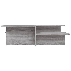 Avis vidaXL Tables basses 2 pcs Sonoma gris Bois d'ingénierie