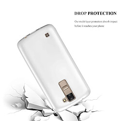 Acheter Cadorabo Coque LG K8 2016 Etui en Argent