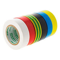 Lot de 6 rouleaux adhésifs 15mm x 10m - Zenitech