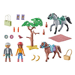 Playmobil® 71470 Amélia et Ben avec chevaux