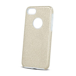 Coque en TPU 3 en 1 pailletée pour iPhone 12/12 Pro 6.1" or