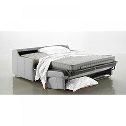 Avis Inside 75 Canapé lit 3 places LUNA convertible EXPRESS 140cm polyuréthane gris silex matelas 16 cm