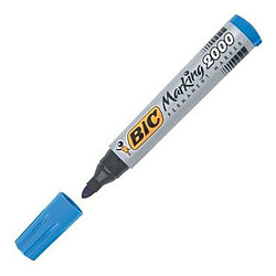 Marqueur permanent Bic Marking 2000 Bleu 12 Unités