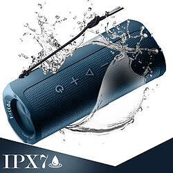 3mk Enceinte Bluetooth Étanche et Rechargeable Bleu pas cher