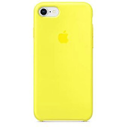 Avis Universal Étui en silicone à pomme jaune flashy pour iPhone 7 et 8