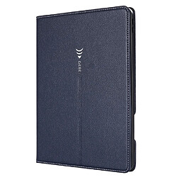 Etui en PU avec support et porte-cartes bleu pour votre Apple iPad Air (2020)/iPad Pro 11 pouces (2021)/(2020)/(2018)