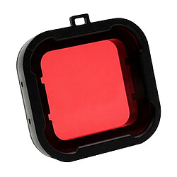 Uv Convertisseur De Filtre Sous-marin De La Lentille De Plongée Pour GoPro Héros 03.04 + -rouge pas cher