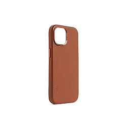 Decoded Coque pour Apple iPhone 15 Plus MagSafe en Cuir Pleine Fleur Ultra-Résistant Marron