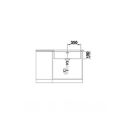 Acheter Blanco Evier sous plan Andano 700-U cuve inox 522971