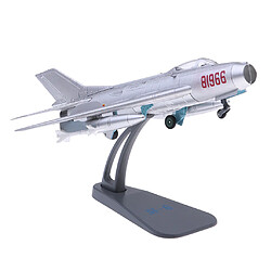 J-6 / F-6 Farmer Aircraft - Maquette à l'échelle 1/72 avec support d'affichage métallique