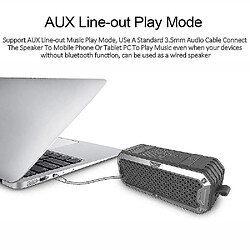 Acheter Universal Stéréo basse stéréo basse bluetooth haut-parleur sans fil subwoofer aUx tf carte mp3 play wireless (noir)