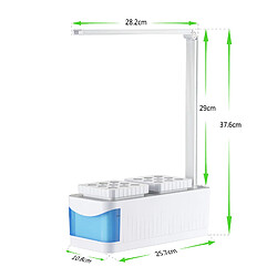 Kit De Jardinage Intérieur à Spectre Complet Hydroponics Garden Light Lampe De Bureau AU Plug