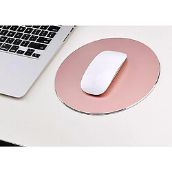 Universal 22 * 22 Mousepad en aluminium circulaire créatif