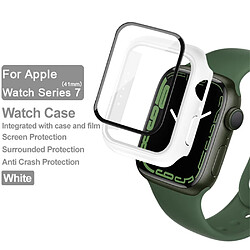 Coque en TPU IMAK blanc pour votre Apple Watch Series 7 41mm