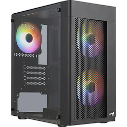 Boîtier ATX semi-tour Aerocool HEXFORMBKV2 Noir