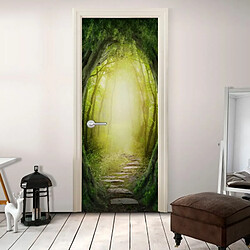 Paris Prix Papier Peint pour Porte The Forest of Fantasy 210x100cm