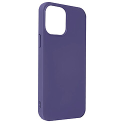 Avizar Coque iPhone 13 Pro Max Silicone Semi-rigide Finition Soft-touch violet