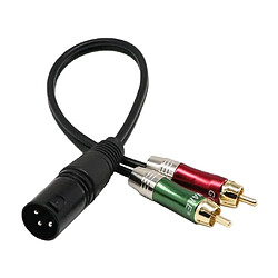 cable xlr rca 10m mâle femelle stereo 3.5 1m