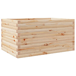 vidaXL Jardinière 90x60x46 cm bois de pin massif