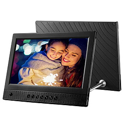 Wewoo Cadre photo numérique Lecteur de musique et films multimédia à écran LED 10,1 pouces avec télécommande, programme Allwinner E200s, support pour disque USB / carte SD, haut-parleur stéréo intégré (noir)