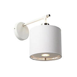 Elstead Lighting Applique murale Balance Métal,Plastique Blanc, Nickel