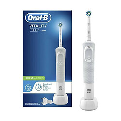 Avis Oral-B Vitality 100 CrossAction Adulte Brosse à dents rotative oscillante Blanc