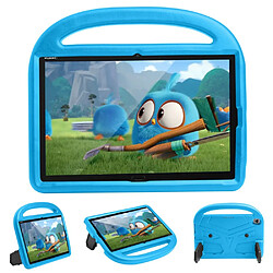 Coque en TPU style moineau EVA antichoc avec béquille bleu pour votre Huawei MediaPad M5 10 (10.8 )/MediaPad M6 10.8 pouces