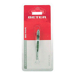 Beter - TWEEZERS with straight tip chrome plated 1 pz