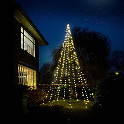 Ambiance Mât à guirlande lumineuse de Noël avec 192 LED 208 cm pas cher