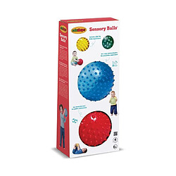 BSM Assortiment de 4 Balles Sensorielles