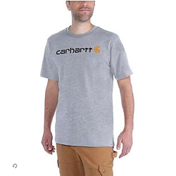 T-Shirt MC Core Logo 103361CARHARTT 034 Heather grey - Taille XXL - S1103361034XXL