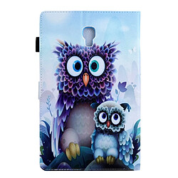 Avis Etui en PU Animal Series porte-cartes chouettes pour votre Samsung Galaxy Tab A 10.5 (2018) T590 T595 T597